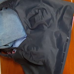 Ruby ribbon demiette. Slate blue.sz 40. Worn only once.